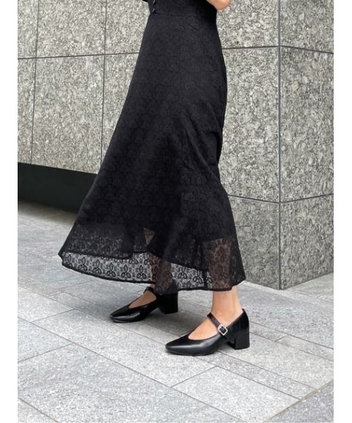 MOUSSY(マウジー)の「WAIST FIT LACE ドレス(ワンピース・レディース・ブラック/ライトブルー/キナリ・2/1)」の22枚目の写真