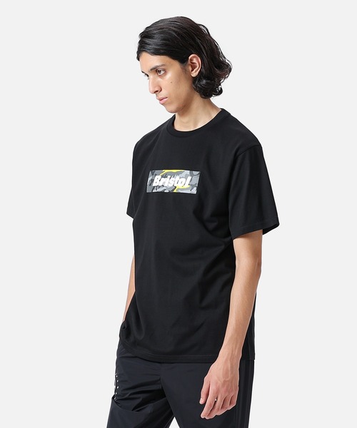 F.C.Real Bristol(エフシーレアルブリストル)の「CAMOUFLAGE BOX LOGO TEE(Tシャツ/カットソー・メンズ・ホワイト/ブラック/ネイビー・SMALL/MEDIUM/LARGE/X-LARGE)」の5枚目の写真