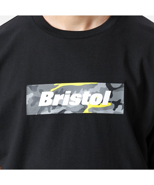 F.C.Real Bristol(エフシーレアルブリストル)の「CAMOUFLAGE BOX LOGO TEE(Tシャツ/カットソー・メンズ・ホワイト/ブラック/ネイビー・SMALL/MEDIUM/LARGE/X-LARGE)」の7枚目の写真