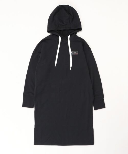 UNDER ARMOUR（アンダーアーマー）の「【別注】アンダーアーマー  UA RIVAL FLEECE DRESS 限定コラボ（ワンピース・レディース・グレー/ホワイト/ブラック・L/S/XL/M）」の2枚目の写真
