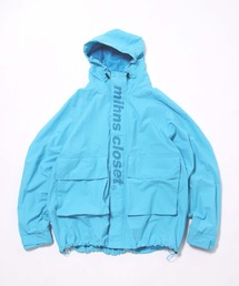 mihns closet ミンズクローゼット バルーンシルエットウインドパーカー