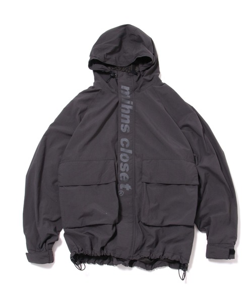 NO NEED(ノーニード)の「mihns closet ミンズクローゼット バルーンシルエットウインドパーカー(マウンテンパーカー・メンズ・グレー/スカイブルー/ブラック/イエロー・L/M)」の2枚目の写真