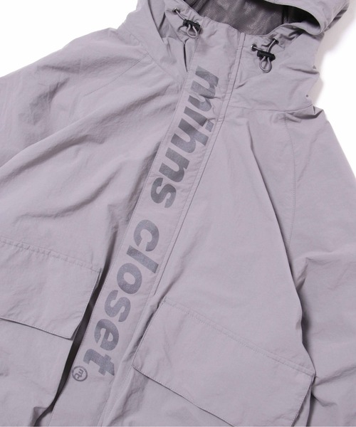 NO NEED(ノーニード)の「mihns closet ミンズクローゼット バルーンシルエットウインドパーカー(マウンテンパーカー・メンズ・グレー/スカイブルー/ブラック/イエロー・L/M)」の14枚目の写真