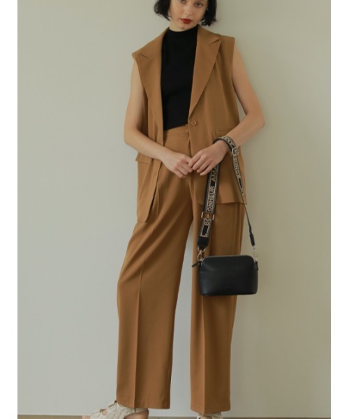 AMAIL（アマイル）の「Bulky water pants（その他パンツ・レディース・ブラウン/ブルー・FREE）」の4枚目の写真