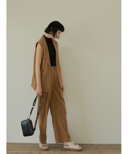 AMAIL（アマイル）の「Bulky water pants（その他パンツ・レディース・ブラウン/ブルー・FREE）」の5枚目の写真