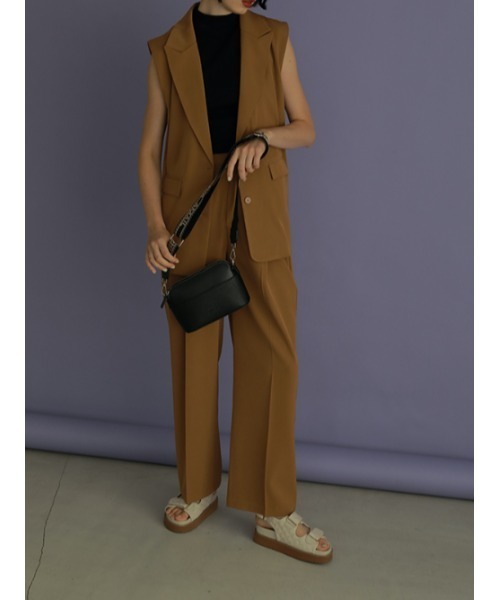 AMAIL（アマイル）の「Bulky water pants（その他パンツ・レディース・ブラウン/ブルー・FREE）」の6枚目の写真