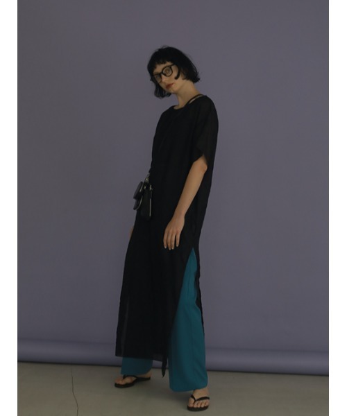 AMAIL（アマイル）の「Bulky water pants（その他パンツ・レディース・ブラウン/ブルー・FREE）」の9枚目の写真