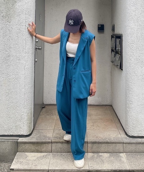 AMAIL（アマイル）の「Bulky water pants（その他パンツ・レディース・ブラウン/ブルー・FREE）」の19枚目の写真