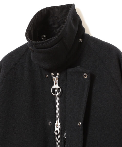 Barbour（バブアー）の「Barbour × BEAMS F / 別注 TRANSPORT JACKET ライトメルトン ジャケット（ブルゾン・メンズ・ブラック/オリーブ・40/38/42/36/34）」の13枚目の写真