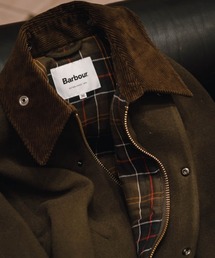 Barbour × BEAMS F / 別注 TRANSPORT JACKET ライトメルトン ジャケット