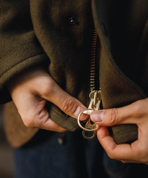 Barbour（バブアー）の「Barbour × BEAMS F / 別注 TRANSPORT JACKET ライトメルトン ジャケット（ブルゾン・メンズ・ブラック/オリーブ・40/38/42/36/34）」の16枚目の写真