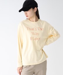OPAQUE.CLIP（オペークドットクリップ）の「◆ロゴ ロングスリーブTシャツ（Tシャツ/カットソー）」