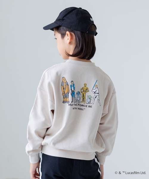 JAM & LINK（ジャムアンドリンク）の「STAR WARS / スター・ウォーズ キャラクタートレーナー（スウェット・キッズ・C/A/D/B・110cm/120cm/90cm/130cm/140cm/80ｃｍ/100cm）」の2枚目の写真
