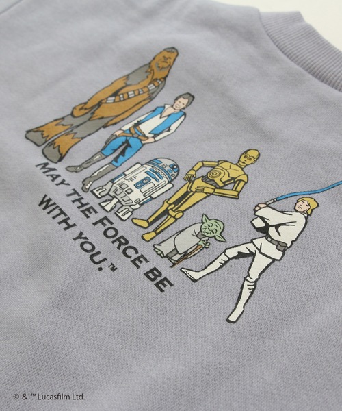 JAM & LINK（ジャムアンドリンク）の「STAR WARS / スター・ウォーズ キャラクタートレーナー（スウェット・キッズ・C/A/D/B・110cm/120cm/90cm/130cm/140cm/80ｃｍ/100cm）」の14枚目の写真