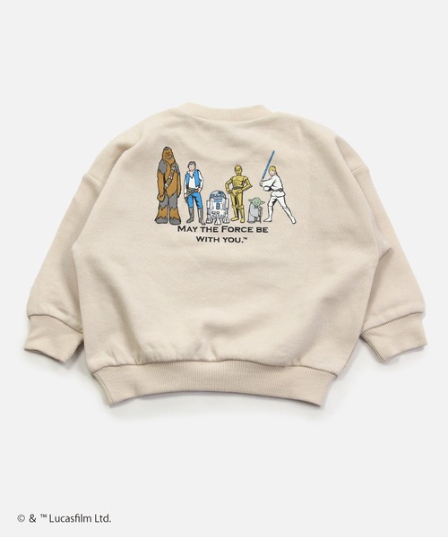 JAM & LINK（ジャムアンドリンク）の「STAR WARS / スター・ウォーズ キャラクタートレーナー（スウェット・キッズ・C/A/D/B・110cm/120cm/90cm/130cm/140cm/80ｃｍ/100cm）」の5枚目の写真