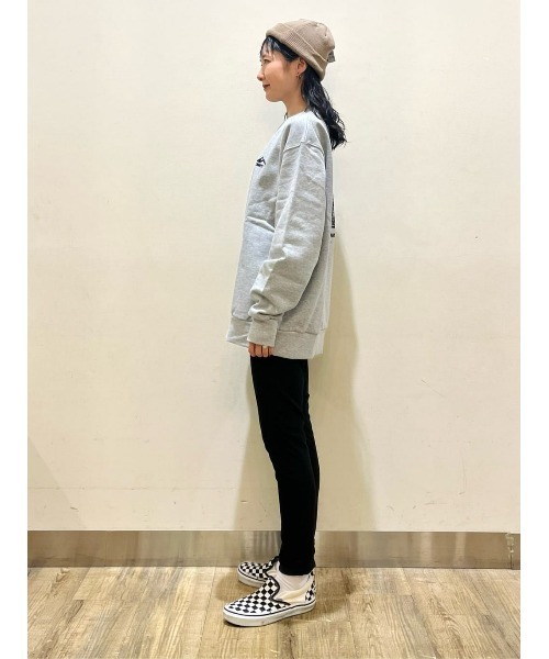 CAMP7（キャンプセブン）の「【CAMP7】ペイズリークルースウェット（スウェット・メンズ・ブラック/オリーブ/グレー・M/L/XL/S）」の22枚目の写真