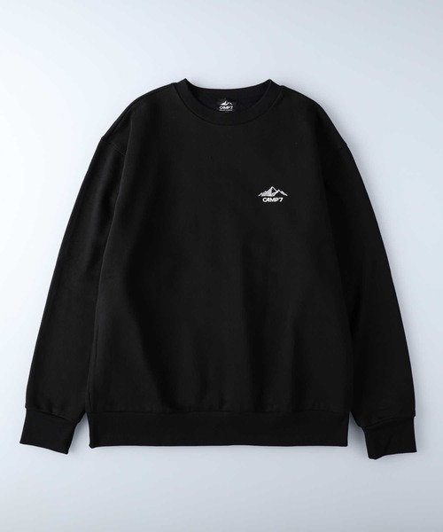 CAMP7（キャンプセブン）の「【CAMP7】ペイズリークルースウェット（スウェット・メンズ・ブラック/オリーブ/グレー・M/L/XL/S）」の15枚目の写真