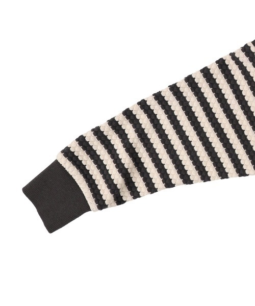 FITH（フィス）の「ポコポコインレイ 長袖 フードスウェット（スウェット・キッズ・ブラック系その他/アイボリー/ブルー/チャコールグレー・80/110/120/100/90）」の12枚目の写真