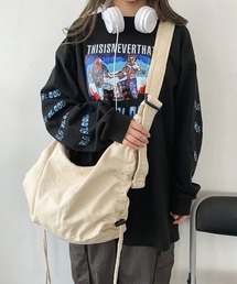 Revo.（レボ）の「2way ギャザーデザイン キャンバス ショルダーバッグ（ショルダーバッグ）」