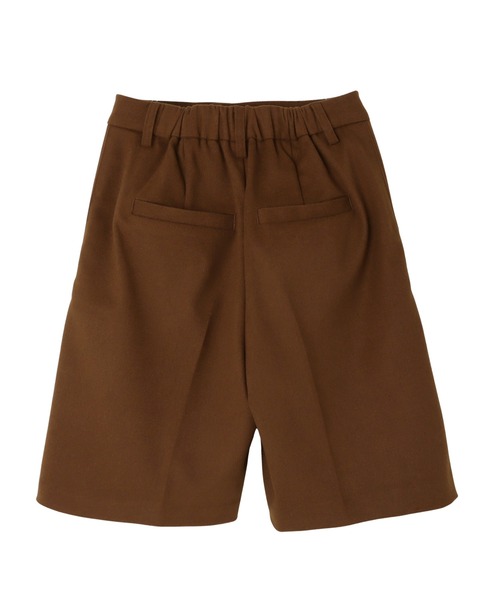 andme（アンドミー）の「フェイクウールショートパンツ（その他パンツ・レディース・チャコールグレー/ブラック/ブラウン/オフホワイト/ラベンダー・M/L）」の15枚目の写真