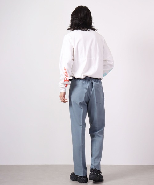 MIXXDAVID(ミックスディビッド)の「mixxdavid NO HOPE NO FEAR ロンT(Tシャツ/カットソー・メンズ・ホワイト/ブルー・FREE)」の5枚目の写真