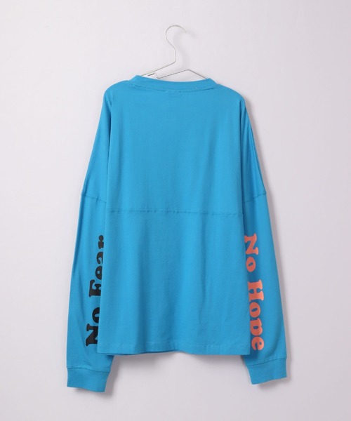 MIXXDAVID(ミックスディビッド)の「mixxdavid NO HOPE NO FEAR ロンT(Tシャツ/カットソー・メンズ・ホワイト/ブルー・FREE)」の13枚目の写真