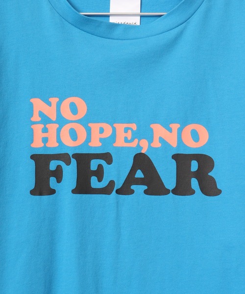 MIXXDAVID(ミックスディビッド)の「mixxdavid NO HOPE NO FEAR ロンT(Tシャツ/カットソー・メンズ・ホワイト/ブルー・FREE)」の14枚目の写真