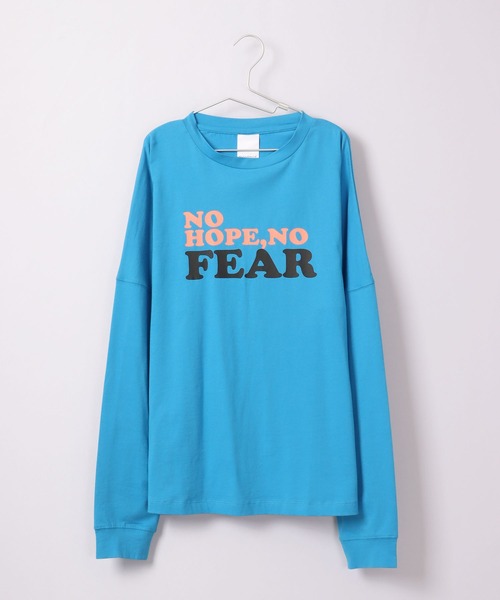 MIXXDAVID(ミックスディビッド)の「mixxdavid NO HOPE NO FEAR ロンT(Tシャツ/カットソー・メンズ・ホワイト/ブルー・FREE)」の12枚目の写真
