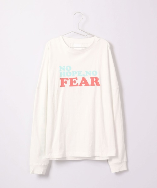 MIXXDAVID(ミックスディビッド)の「mixxdavid NO HOPE NO FEAR ロンT(Tシャツ/カットソー・メンズ・ホワイト/ブルー・FREE)」の10枚目の写真