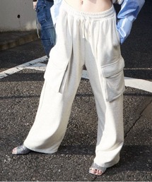 MAISON SPECIAL | スウェットワイドパンツ【MAISON SPECIAL/メゾンスペシャル】(スウェットパンツ)