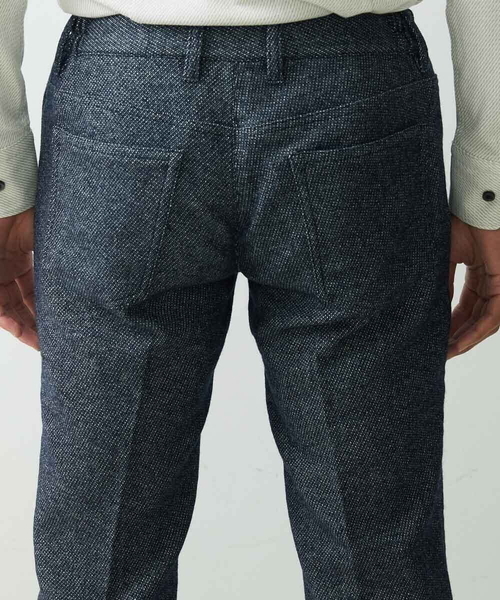MICHEL KLEIN HOMME (ミッシェルクランオム)の「スエットデニムスラックスパンツ(スウェットパンツ・メンズ・ブラウン/ネイビー/グレー・MEDIUM/LARGE/X-LARGE)」の9枚目の写真