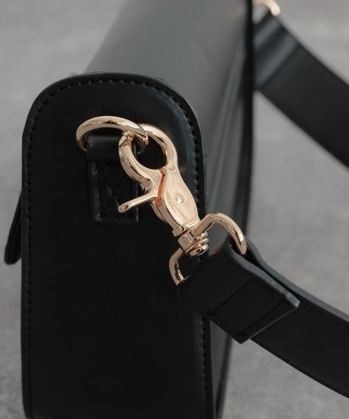 mysty woman（ミスティウーマン）の「ベルテッドショルダーBAG 183066（ショルダーバッグ・レディース・ブラウン/ブラック・FREE）」の17枚目の写真