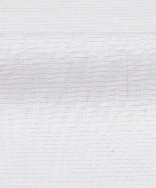 TOKYO SHIRTS（トウキョウシャツ）の「形態安定ノーアイロン ボタンダウン 長袖ビジネスワイシャツ（ビジネスシャツ・メンズ・ライトパープル・首回り41cm-裄丈86cm/首回り37cm-裄丈80cm/首回り42cm-裄丈86cm/首回り39cm-裄丈84cm/首回り43cm-裄丈86cm/首回り39cm-裄丈80cm/首回り42cm-裄丈82cm/首回り41cm-裄丈82cm/首回り37cm-裄丈84cm/首回り43cm-裄丈82cm）」の4枚目の写真