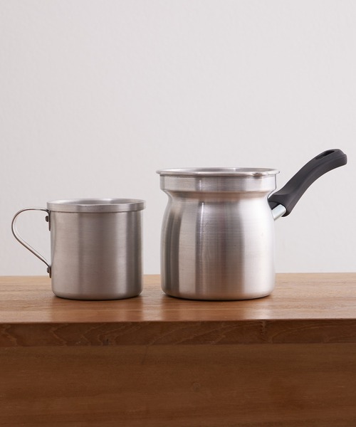 CIAOPANIC TYPY（チャオパニックティピー）の「ALUMINIUM MUG（グラス/マグカップ/タンブラー・メンズ・シルバー・LARGE）」の4枚目の写真