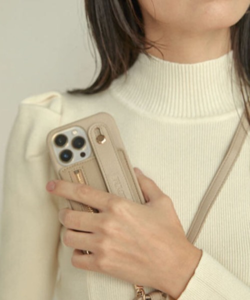 ACYM（アシーム）の「iPhone12/12/pro/13/13pro/14/14pro/15/15pro/16/16pro/14promax/15promax Strap multi iphone ケース アイフォンケース（スマホケース/カバー・レディース・ブラック/ベージュ/グレー系その他・iPhone 12/12 Pro/MEDIUM/iPhone 13 Pro/iPhone 13/14/iPhone 14 Pro/iPhone 15/iPhone 15 Pro/iPhone 14 Pro Max/iPhone 15 Pro Max/iPhone 16 Pro/iPhone 16）」の11枚目の写真