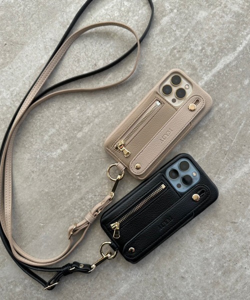 ACYM（アシーム）の「iPhone12/12/pro/13/13pro/14/14pro/15/15pro/16/16pro/14promax/15promax Strap multi iphone ケース アイフォンケース（スマホケース/カバー・レディース・ブラック/ベージュ/グレー系その他・iPhone 12/12 Pro/MEDIUM/iPhone 13 Pro/iPhone 13/14/iPhone 14 Pro/iPhone 15/iPhone 15 Pro/iPhone 14 Pro Max/iPhone 15 Pro Max/iPhone 16 Pro/iPhone 16）」の4枚目の写真