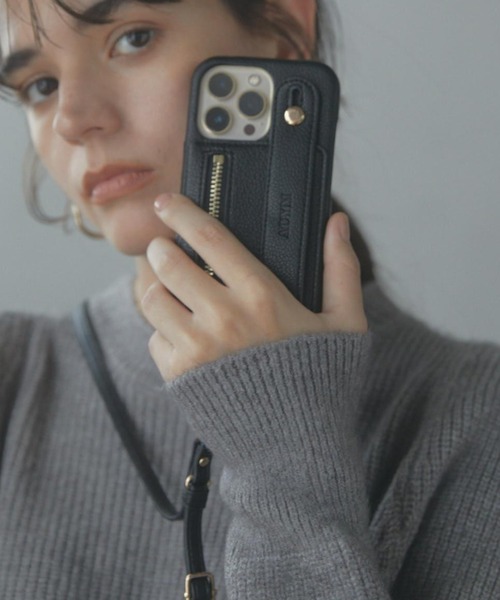 ACYM（アシーム）の「iPhone12/12/pro/13/13pro/14/14pro/15/15pro/16/16pro/14promax/15promax Strap multi iphone ケース アイフォンケース（スマホケース/カバー・レディース・ブラック/ベージュ/グレー系その他・iPhone 12/12 Pro/MEDIUM/iPhone 13 Pro/iPhone 13/14/iPhone 14 Pro/iPhone 15/iPhone 15 Pro/iPhone 14 Pro Max/iPhone 15 Pro Max/iPhone 16 Pro/iPhone 16）」の16枚目の写真