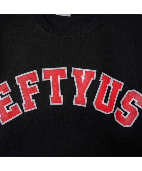 INTER FACTORY（インターファクトリー）の「【eftyus / エフティウス 】カレッジロゴスウェット（スウェット・メンズ・グリーン/ブラック/グレー・S/M/L）」の17枚目の写真