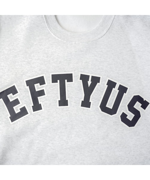 INTER FACTORY（インターファクトリー）の「【eftyus / エフティウス 】カレッジロゴスウェット（スウェット・メンズ・グリーン/ブラック/グレー・S/M/L）」の21枚目の写真
