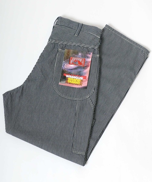 Wrangler(ラングラー)の「Wrangler(ラングラー)カラーペインターパンツ/ワイドパンツ メンズ レディース(デニムパンツ・メンズ・アイボリー/アーミー/イエロー系その他/ピンク系その他/ブラック/グレー/グリーン/ワインレッド/ブラウン/ライトインディゴブルー/ライトパープル/ストライプ/エンジ/オレンジ/インディゴブルー/マスタード・M/L/XL/S)」の16枚目の写真