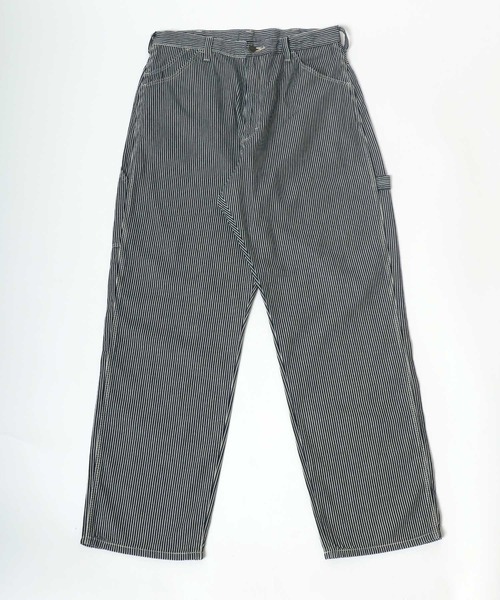 Wrangler(ラングラー)の「Wrangler(ラングラー)カラーペインターパンツ/ワイドパンツ メンズ レディース(デニムパンツ・メンズ・アイボリー/アーミー/イエロー系その他/ピンク系その他/ブラック/グレー/グリーン/ワインレッド/ブラウン/ライトインディゴブルー/ライトパープル/ストライプ/エンジ/オレンジ/インディゴブルー/マスタード・M/L/XL/S)」の19枚目の写真