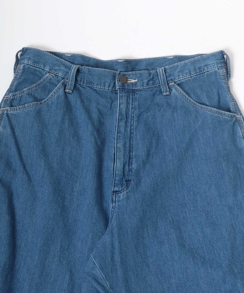 Wrangler(ラングラー)の「Wrangler(ラングラー)カラーペインターパンツ/ワイドパンツ メンズ レディース(デニムパンツ・メンズ・アイボリー/アーミー/イエロー系その他/ピンク系その他/ブラック/グレー/グリーン/ワインレッド/ブラウン/ライトインディゴブルー/ライトパープル/ストライプ/エンジ/オレンジ/インディゴブルー/マスタード・M/L/XL/S)」の21枚目の写真