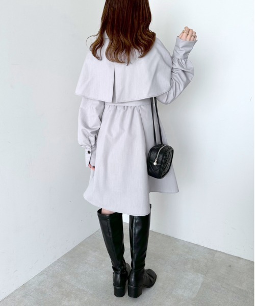 セール】ケープ付きミニワンピース（ワンピース）｜OLIVE des OLIVE