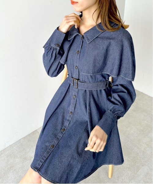 OLIVE des OLIVE ワンピース　ミニ丈　ミュウ系　miu系 OLIVE des OLIVE ワンピース ミニ丈 ミュウ系 miu系 - メルカリ