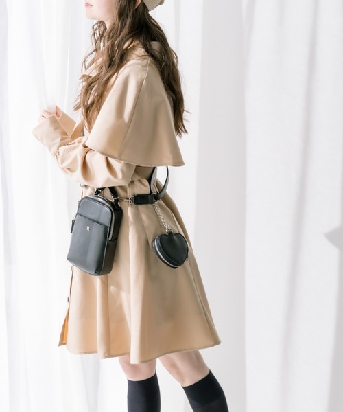 OLIVE des ワンピース ノースリーブシャツミニワンピース