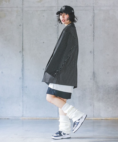PAGEBOY(ページボーイ)の「シュレッダーフラワーロンT(Tシャツ/カットソー・レディース・ネイビー/ブラック/オフホワイト・FREE)」の9枚目の写真