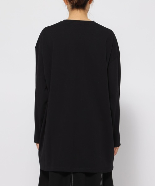 PAGEBOY(ページボーイ)の「シュレッダーフラワーロンT(Tシャツ/カットソー・レディース・ネイビー/ブラック/オフホワイト・FREE)」の18枚目の写真