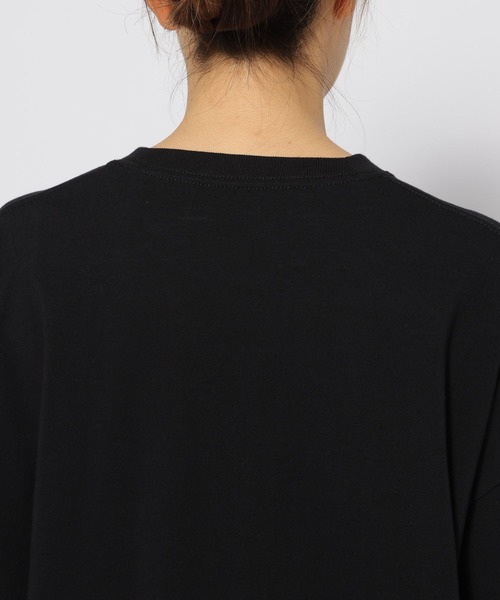 PAGEBOY(ページボーイ)の「シュレッダーフラワーロンT(Tシャツ/カットソー・レディース・ネイビー/ブラック/オフホワイト・FREE)」の19枚目の写真