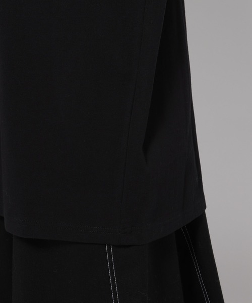 PAGEBOY(ページボーイ)の「シュレッダーフラワーロンT(Tシャツ/カットソー・レディース・ネイビー/ブラック/オフホワイト・FREE)」の22枚目の写真