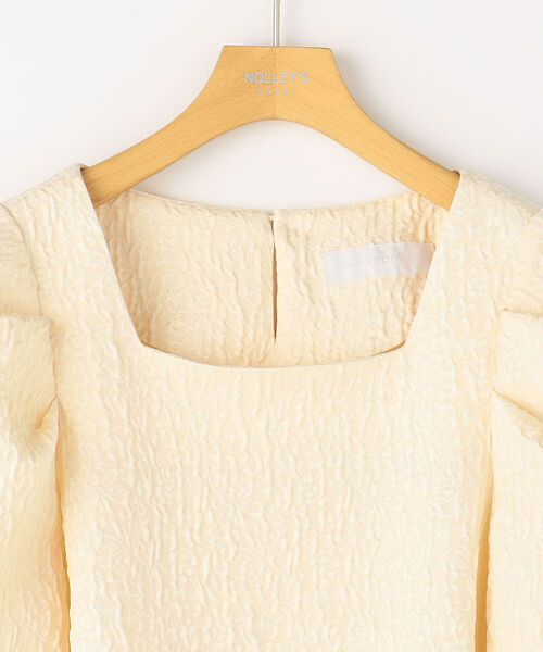 NOLLEY’S Sophi（ノーリーズソフィ）の「リップルマトラッセペプラムブラウス（シャツ/ブラウス・レディース・ブラック/オフホワイト・38）」の18枚目の写真